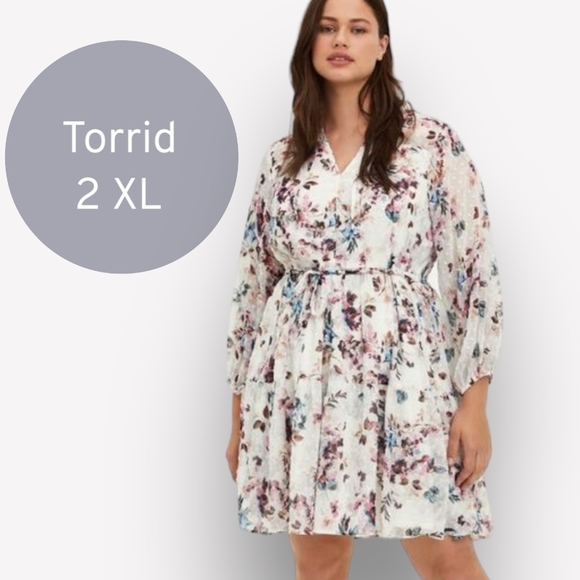 Torrid Floral Bohemian Dress - Picture 2 of 7
